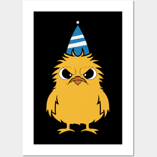 Angry Chicken New Year Posters and Art